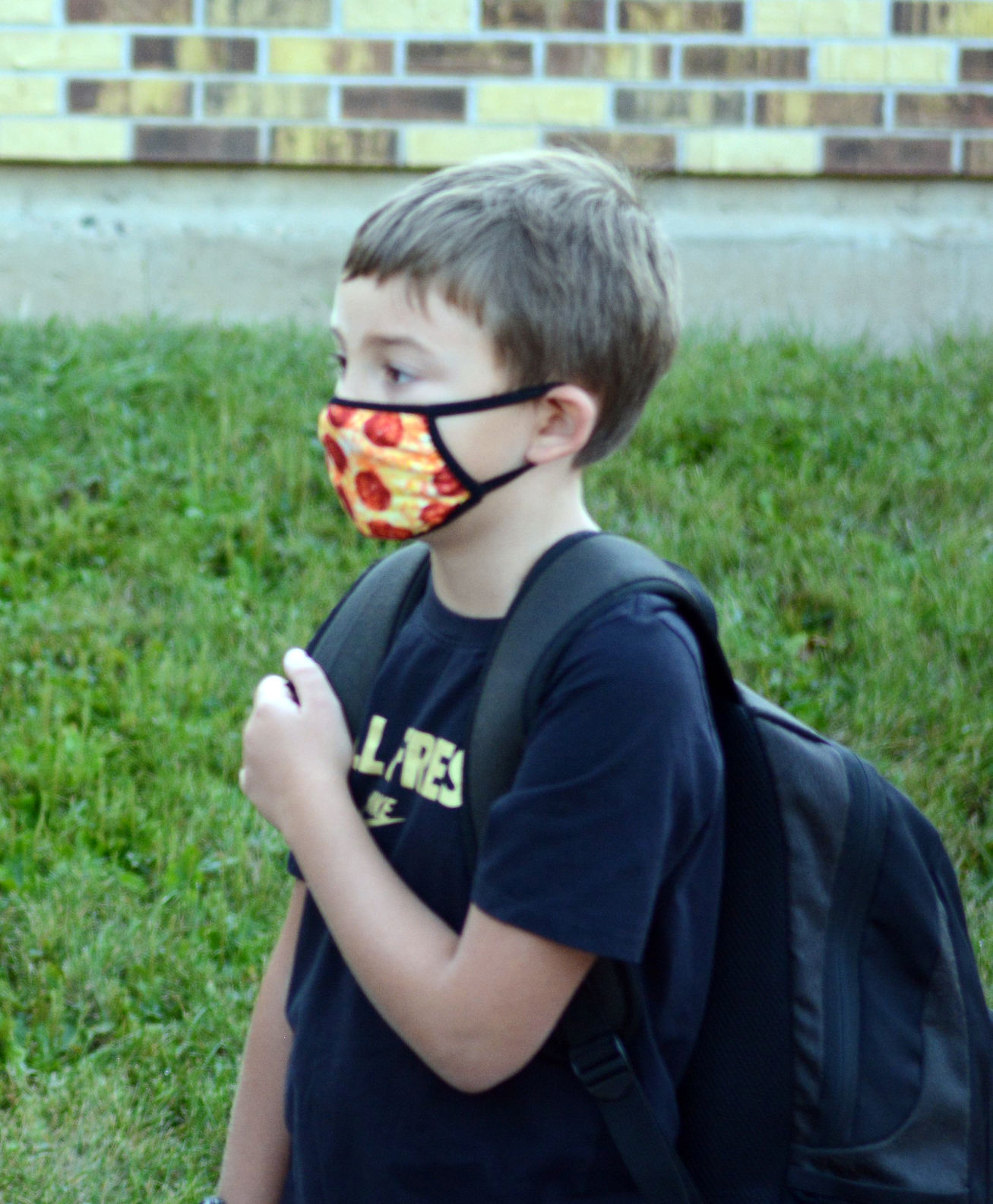 First day of school 2020 in Baraboo